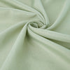 90Inch Sage Green Polyester Round Tablecloth#whtbkgd