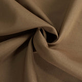 90inch Taupe Polyester Round Tablecloth#whtbkgd
