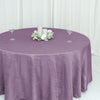 120inch Violet Amethyst Accordion Crinkle Taffeta Round Tablecloth