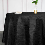 Unleash the Beauty of Black Taffeta Tablecloth