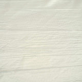 120inch Ivory Accordion Crinkle Taffeta Round Tablecloth#whtbkgd