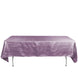 60x102Inch Violet Amethyst Accordion Crinkle Taffeta Rectangle Tablecloth