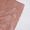 60x102Inch Dusty Rose Accordion Crinkle Taffeta Rectangle Tablecloth