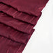 Accordion Crinkle Taffeta 60"x102" Rectangle Tablecloth - Burgundy