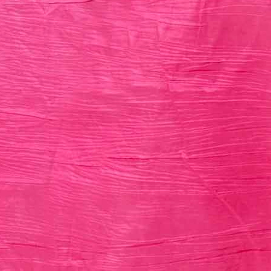 60x102inch Fuchsia Accordion Crinkle Taffeta Rectangle Tablecloth#whtbkgd