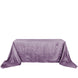 90x132Inch Violet Amethyst Accordion Crinkle Taffeta Rectangular Tablecloth