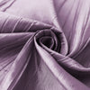 90x132Inch Violet Amethyst Accordion Crinkle Taffeta Rectangular Tablecloth