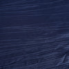 90x156Inch Navy Blue Accordion Crinkle Taffeta Rectangular Tablecloth#whtbkgd