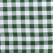 Buffalo Plaid Tablecloths | 54"x54" Square | White/Green | Checkered Gingham Polyester Tablecloth#whtbkgd