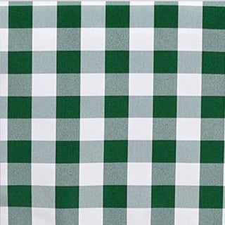 Create Memorable Tablescapes with the White/Green Buffalo Plaid Table Overlay