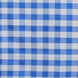 Buffalo Plaid Tablecloth | 60x102 Rectangular | White/Blue | Checkered Polyester Linen Tablecloth#whtbkgd