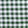 Buffalo Plaid Tablecloth | 60x102 Rectangular | White/Green | Checkered Polyester Linen Tablecloth#whtbkgd