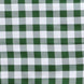 Buffalo Plaid Tablecloth | 120" Round | White/Green | Checkered Gingham Polyester Tablecloth#whtbkgd