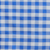 Buffalo Plaid Tablecloths | 60x126 Rectangular | White/Blue | Checkered Polyester Tablecloth#whtbkgd