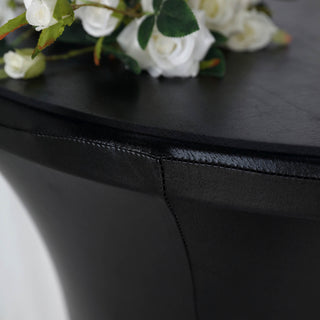 Elevate Your Event Decor with Black Spandex