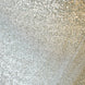 Silver Metallic Shimmer Tinsel Spandex Cocktail Table Cover#whtbkgd