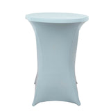 Dusty Blue Cocktail Spandex Table Cover