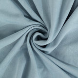 Dusty Blue Spandex Cocktail Table Cover, Fitted Stretch Tablecloth for 24"-32" Dia Tables#whtbkgd