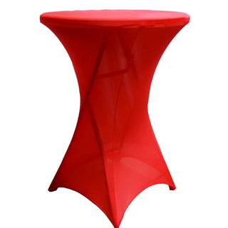 Make a Bold Statement with the Red Cocktail Spandex Table Cover