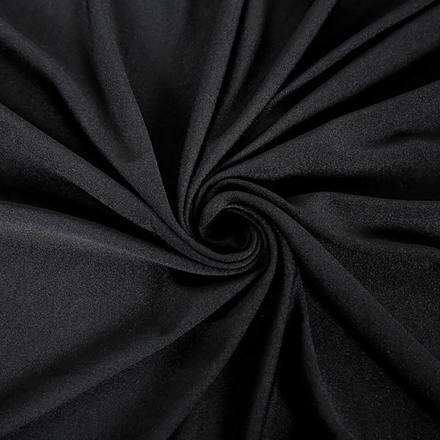 60"x102" Black Rectangle Chambury Casa 100% Cotton Tablecloth#whtbkgd