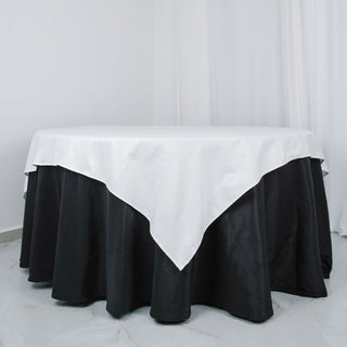 Create Memorable Wedding Table Decor with our Premium Cotton Overlay