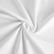 90inch x 90inch White Square Chambury Casa 100% Cotton Linen Tablecloth#whtbkgd