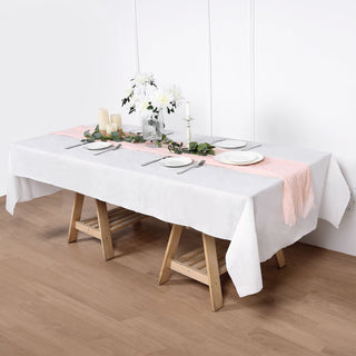 Luxurious and Convenient Disposable Rectangle Tablecloth