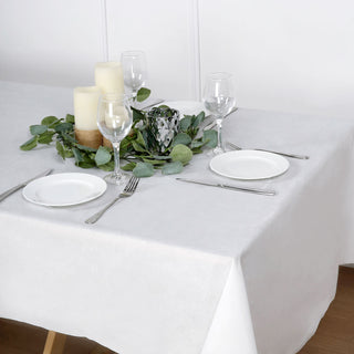 Create a Memorable Event with the White Airlaid Paper Tablecloth