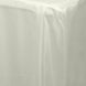 6FT Ivory Fitted Polyester Rectangular Table Cover#whtbkgd