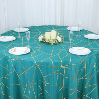 Create a Luxurious Atmosphere with Teal and Gold