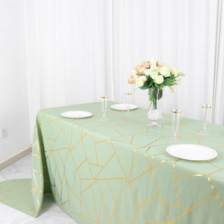Versatile and Durable Polyester Tablecloth