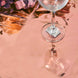 40x90 inch Rose Gold Metallic Foil Rectangle Tablecloth, Disposable Table Cover -Blush
