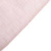 120 inch Linen Round Tablecloth, Slubby Textured Wrinkle Resistant Tablecloth - Blush | Rose Gold