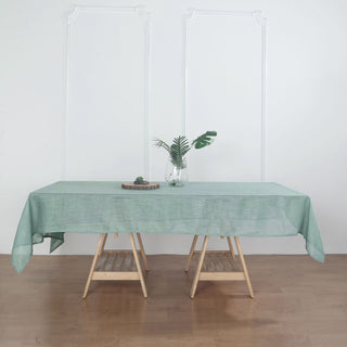 Unleash Your Creativity with the Dusty Blue Seamless Rectangular Tablecloth
