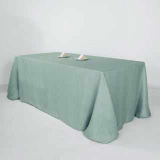 Elevate Your Event with the Dusty Blue Tablecloth