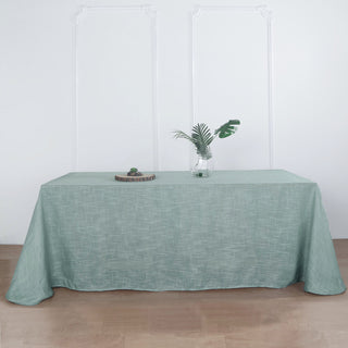 Create a Stunning Tablescape with the Dusty Blue Tablecloth