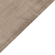 Taupe Rectangular Tablecloth, Linen Table Cloth With Slubby Textured, Wrinkle Resistant