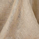 90"x132" Natural Rectangle Burlap Rustic Tablecloth | Jute Linen Table Decor#whtbkgd