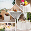 Lace Tablecloths, 120 inch Round Tablecloth, White Round Tablecloths