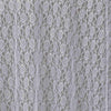 120" White Round Polyester Floral Lace Tablecloth#whtbkgd
