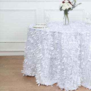 Enhance Your Table Decor with White Elegance