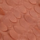 54inch Terracotta (Rust) 3D Leaf Petal Taffeta Fabric Seamless Square Tablecloth#whtbkgd
