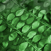90x132Inch Green Leaf Petal Taffeta Rectangle Tablecloth#whtbkgd