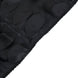90x156inch Black 3D Leaf Petal Taffeta Fabric Rectangle Tablecloth