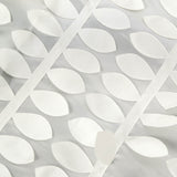 90x156inch Ivory 3D Leaf Petal Taffeta Fabric Rectangle Tablecloth#whtbkgd