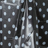 54" x 108" Disposable Polka Dots Plastic Vinyl Picnic Birthday Party Home Tablecloth - Black/White#whtbkgd