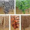 Set of 5 | 54x108inch Animal Safari Zoo Theme Disposable Table Covers