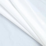 5 Pack White Round Waterproof Plastic Tablecloths, 84inch Disposable Table Covers#whtbkgd