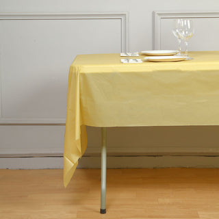 Durable and Versatile: The Perfect Disposable Table Cover for Events