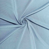 6ft Dusty Blue Spandex Stretch Fitted Rectangular Tablecloth#whtbkgd
